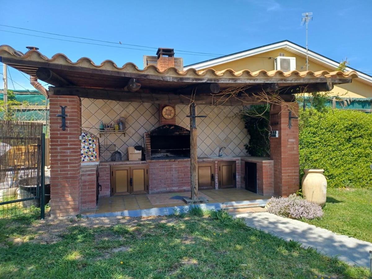 Вилла Piscina De Sal Barbacoa Wifi, Parking Gratis, 3 Min Pga Casa El Roble Жирона Экстерьер фото